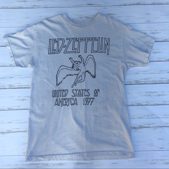Brandy Melville Tops - Brandy Melville Led Zeppelin band t shirt